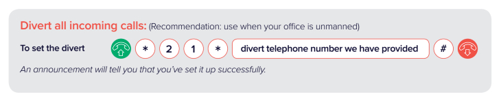 How to Activate a Call Divert Code